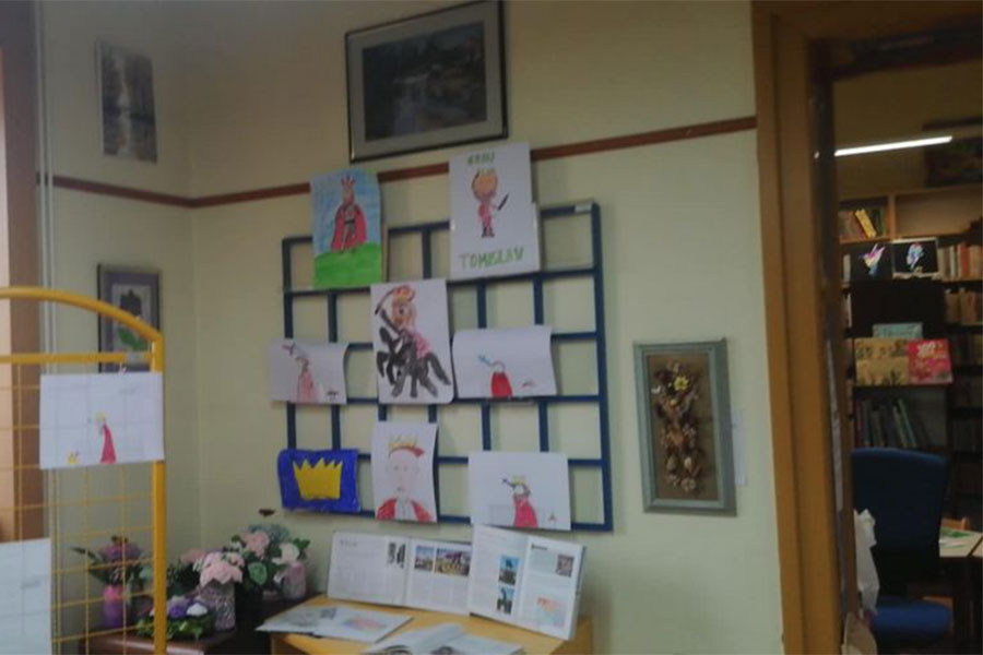 Mini izložba učeničkih radova povodom 1100. obljetnice hrvatskog kraljevstva