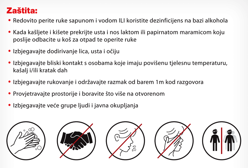 plakat za javne prostore COVID 19