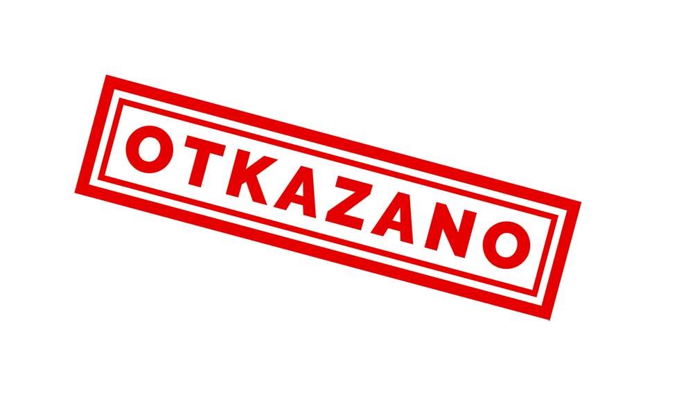 otkazano
