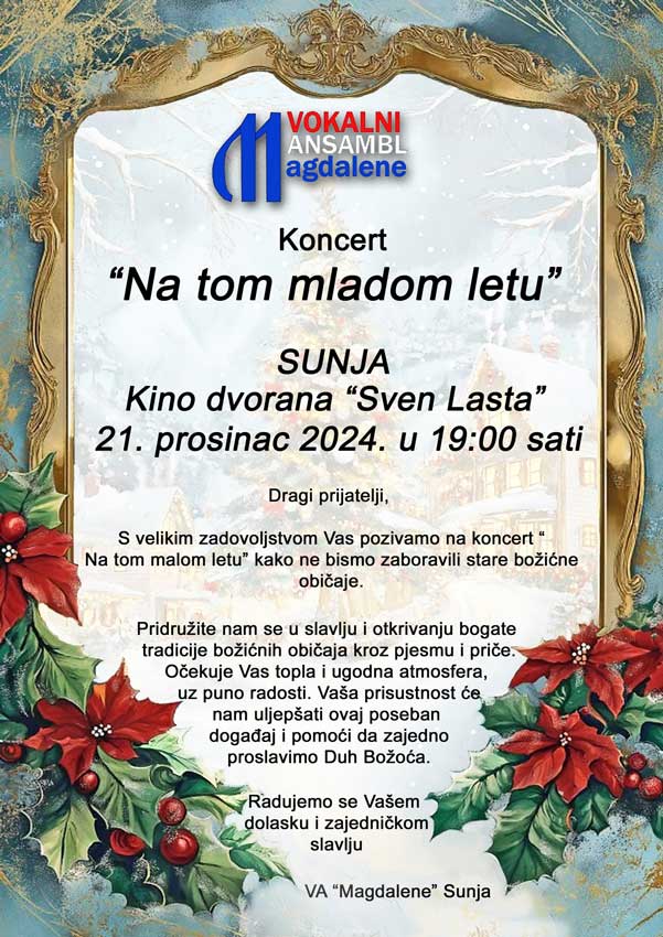 Božićni koncert „VA Magdalene“