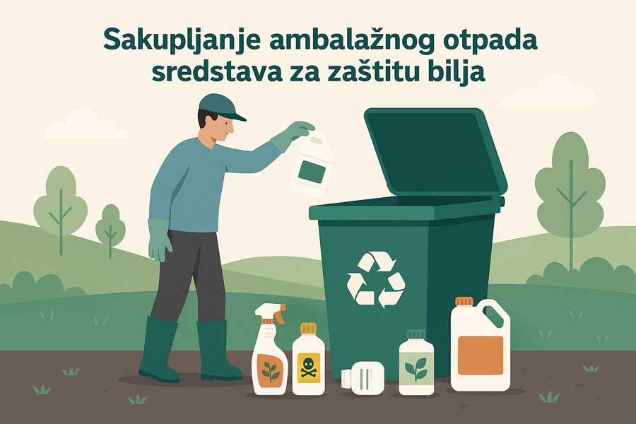Sakupljanje ambalažnog otpada sredstava za zaštitu bilja